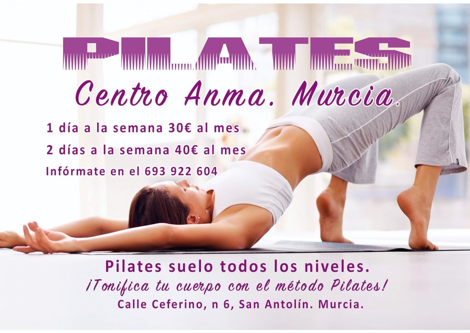 Método Pilates suelo